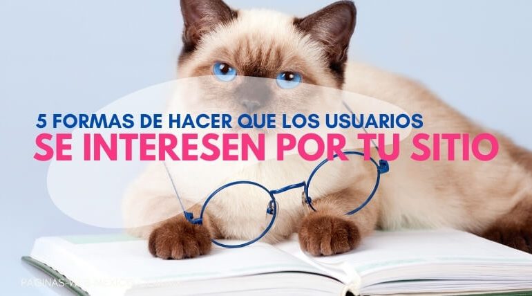 5 FORMAS DE HACER QUE TUS USUARIOS PERMANEZCAN Y SE INTERESEN POR TU SITIO